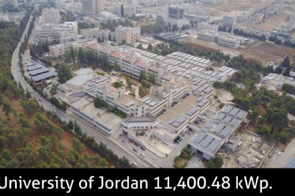 University of Jordan 11,400.48 kWp.