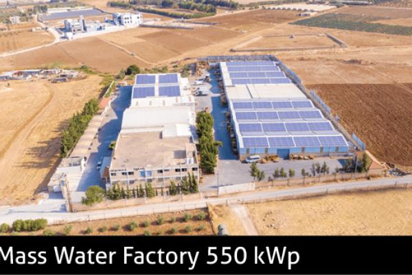 Mass Water Factory 550 kWp